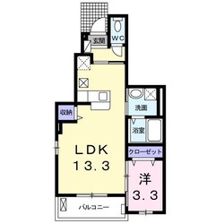 江坂駅 徒歩15分 1階の物件間取画像